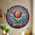 Tulip Personalised Stained Glass Effect Suncatcher
